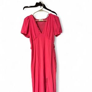 Sadie & Sage long pink dress
